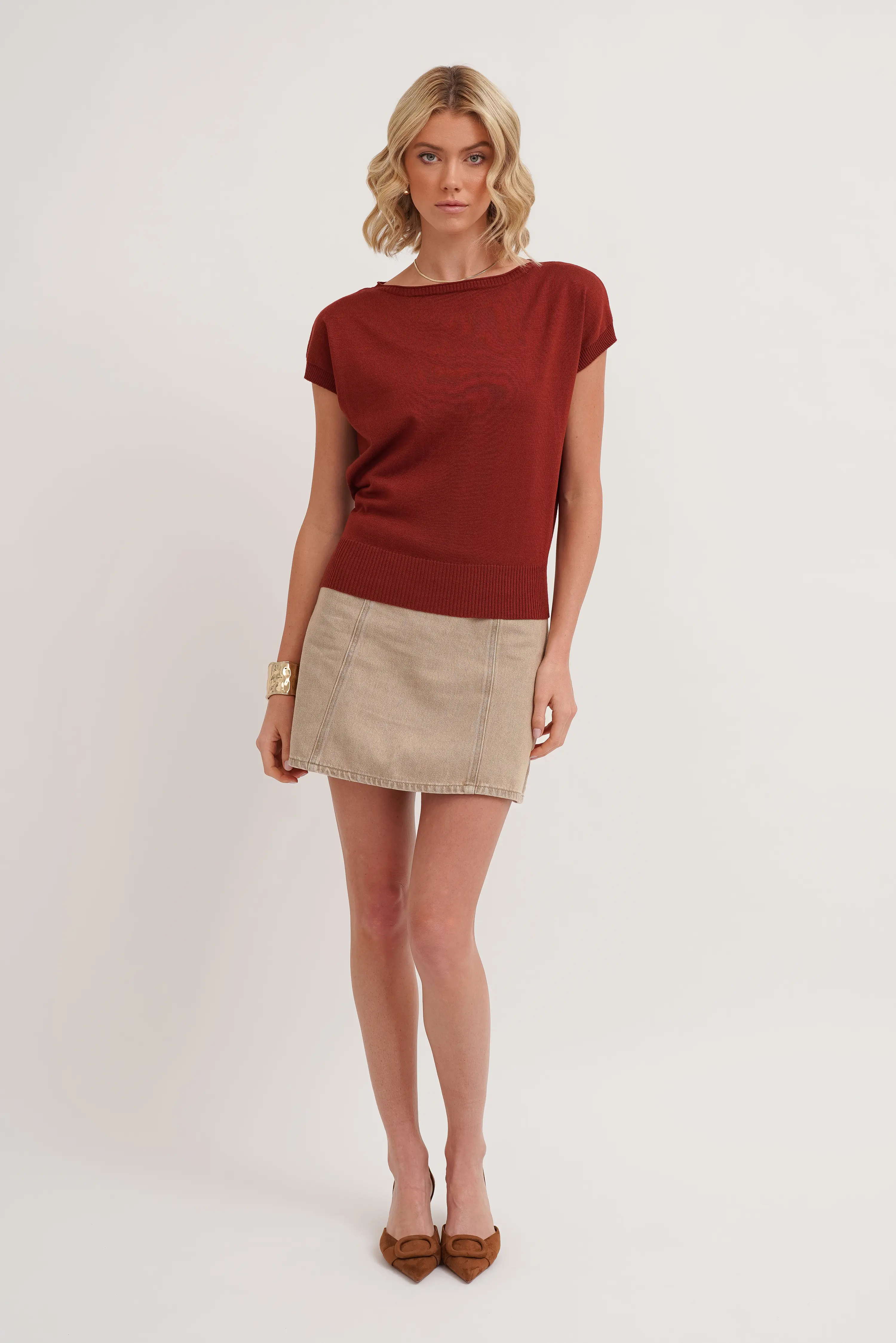 The Dolman Knit Tee - Image 5