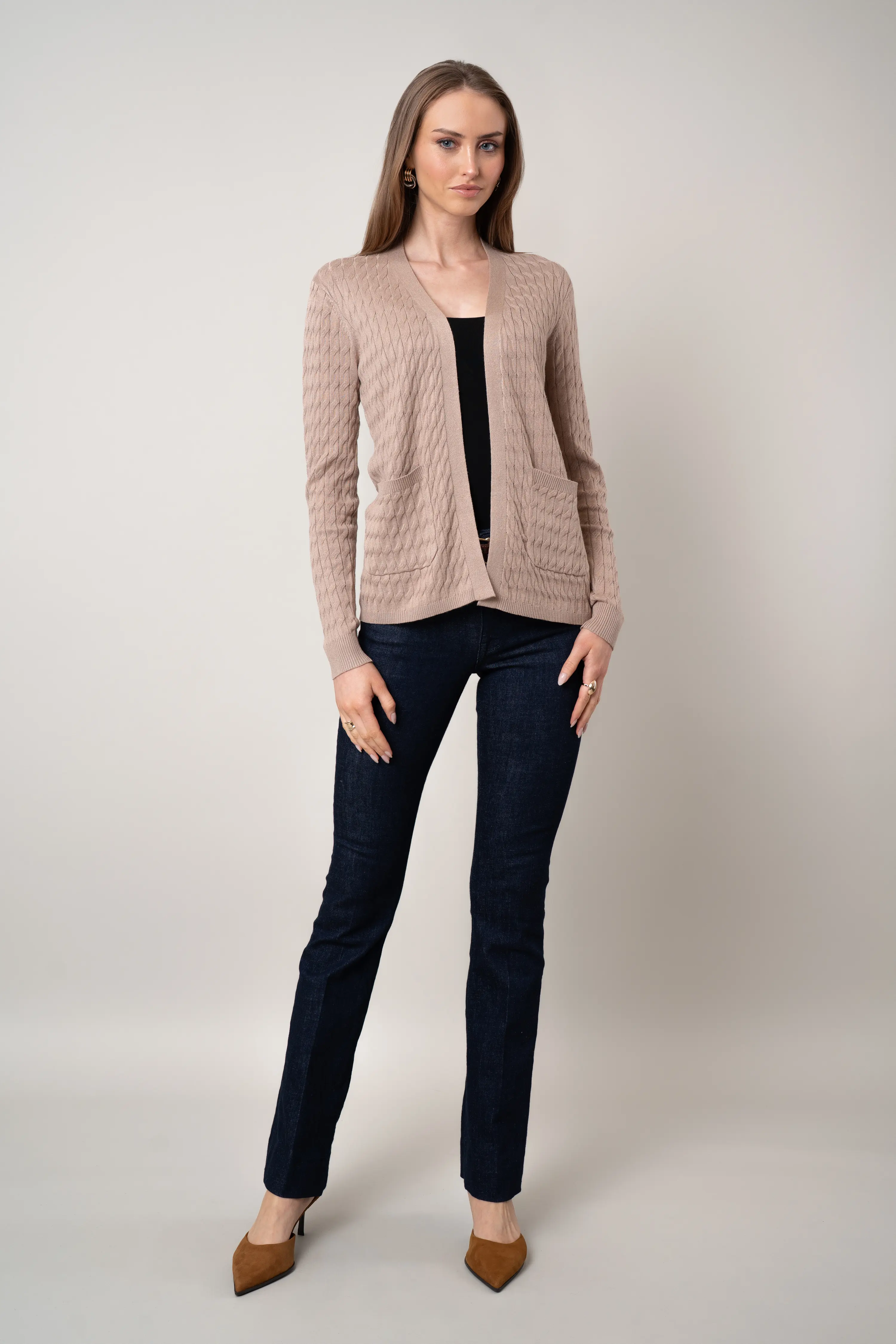 The Open Cable Cardigan - Image 3