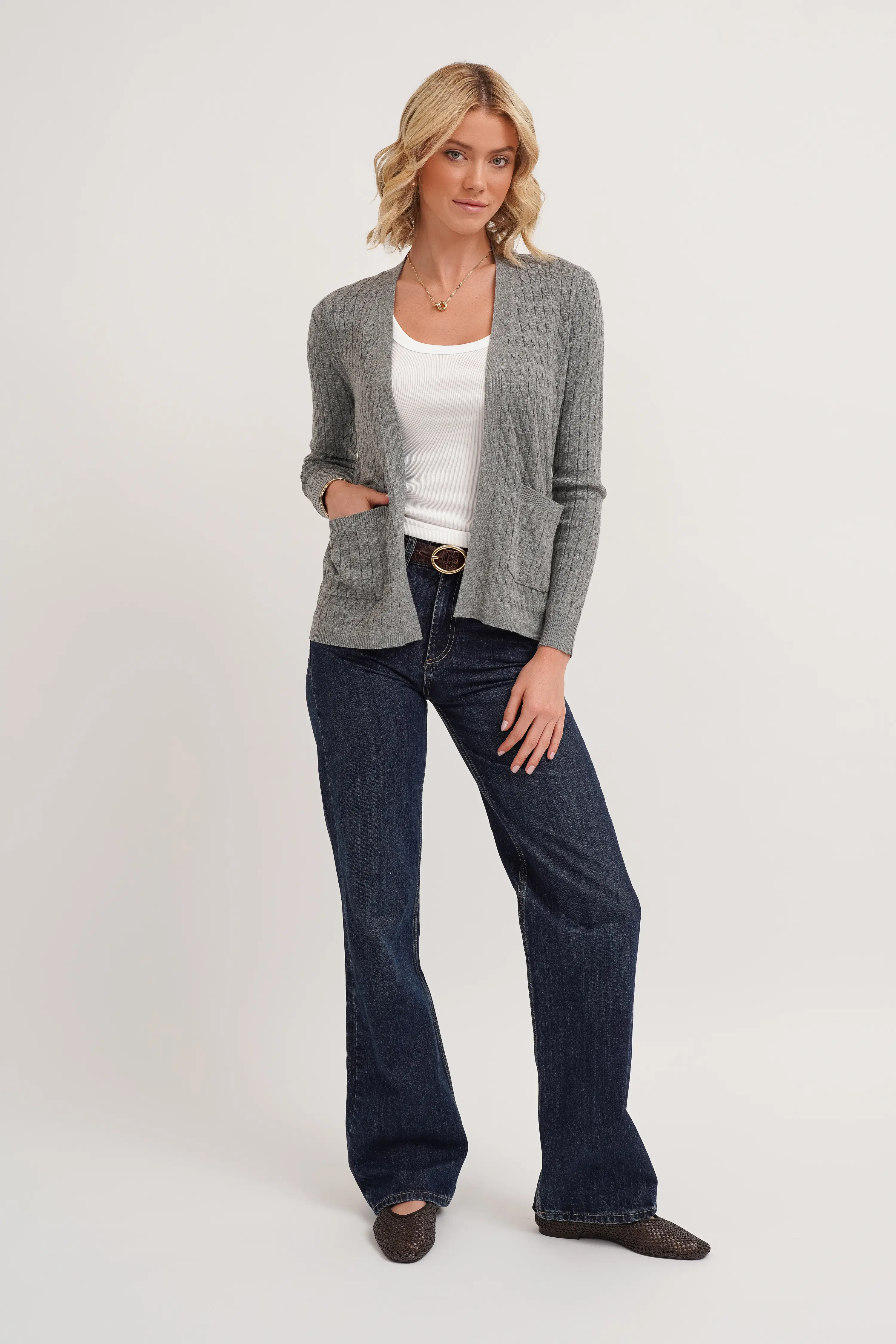 The Open Cable Cardigan - Image 5
