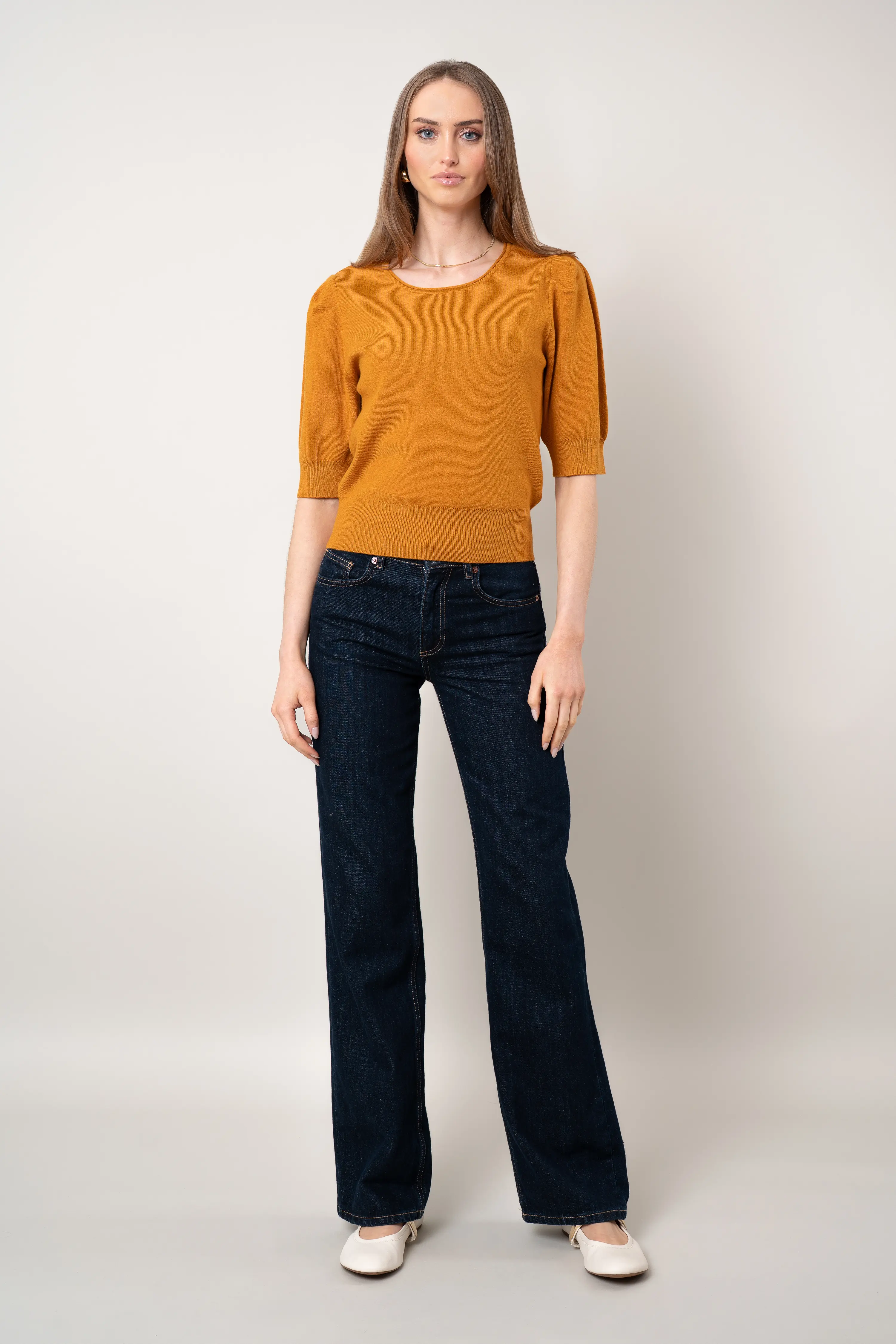 The Puff Sleeve Sweater Tee - Image 4