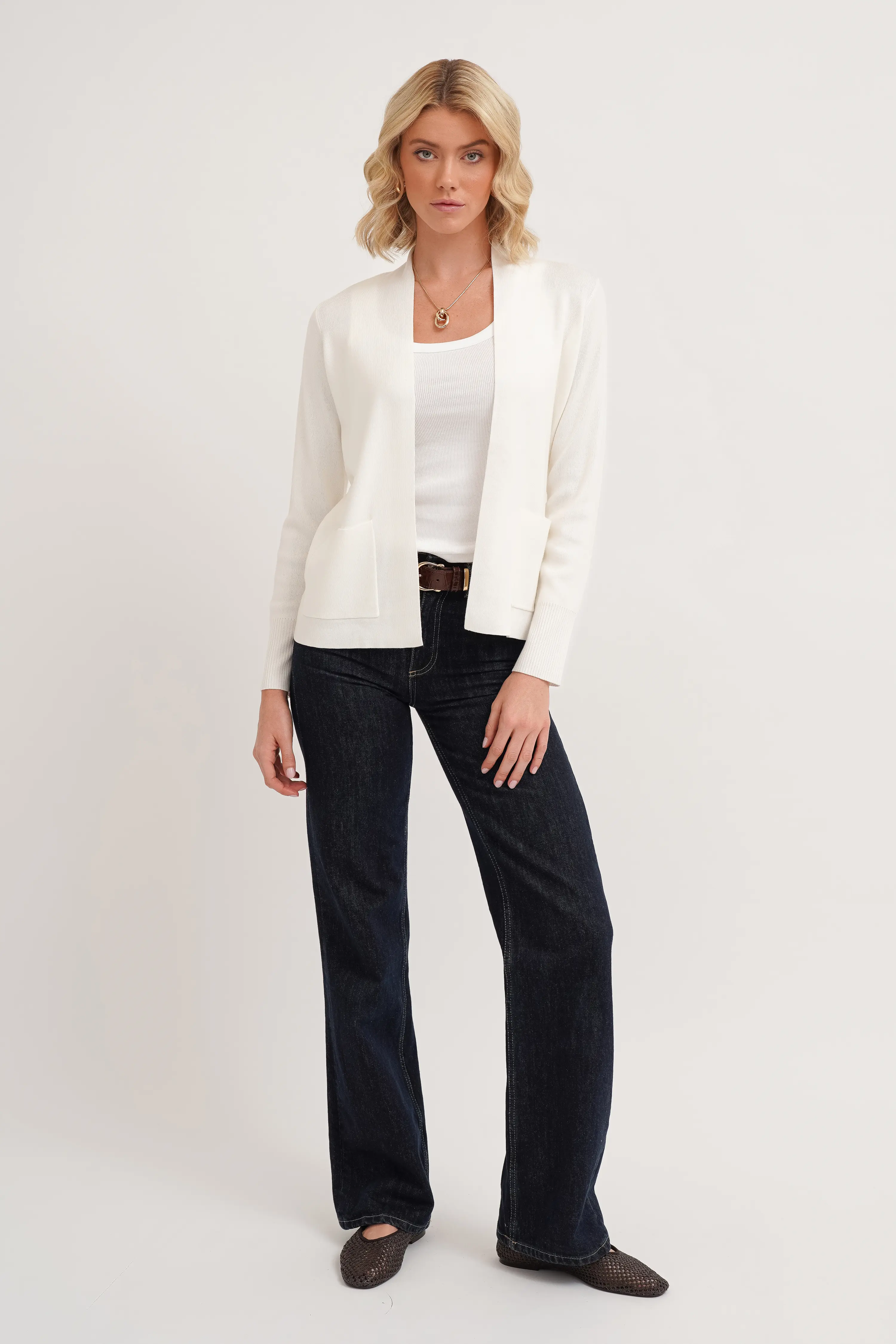 The Refined Open Cardigan - Image 6