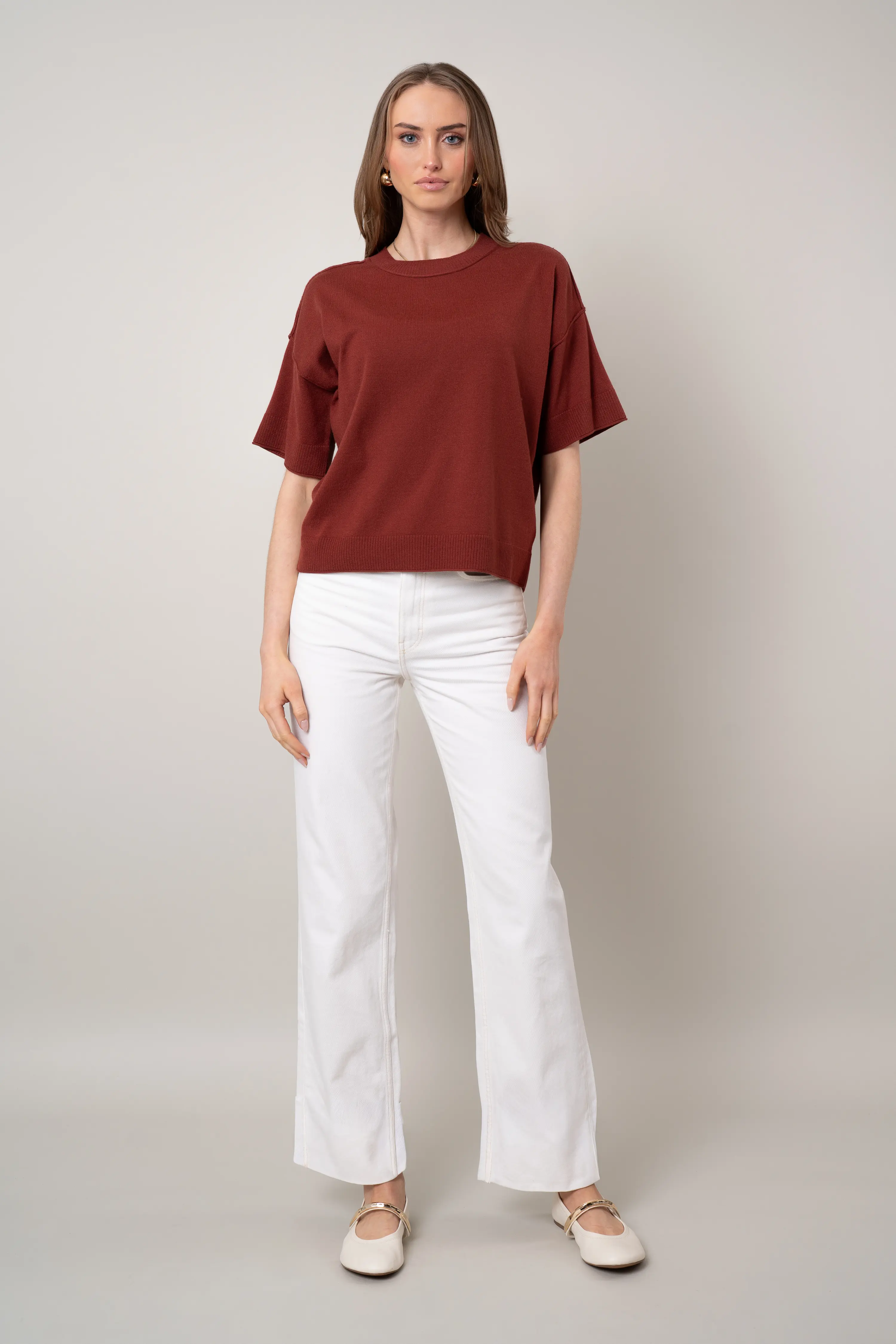 The Relaxed Knit Tee - Image 3