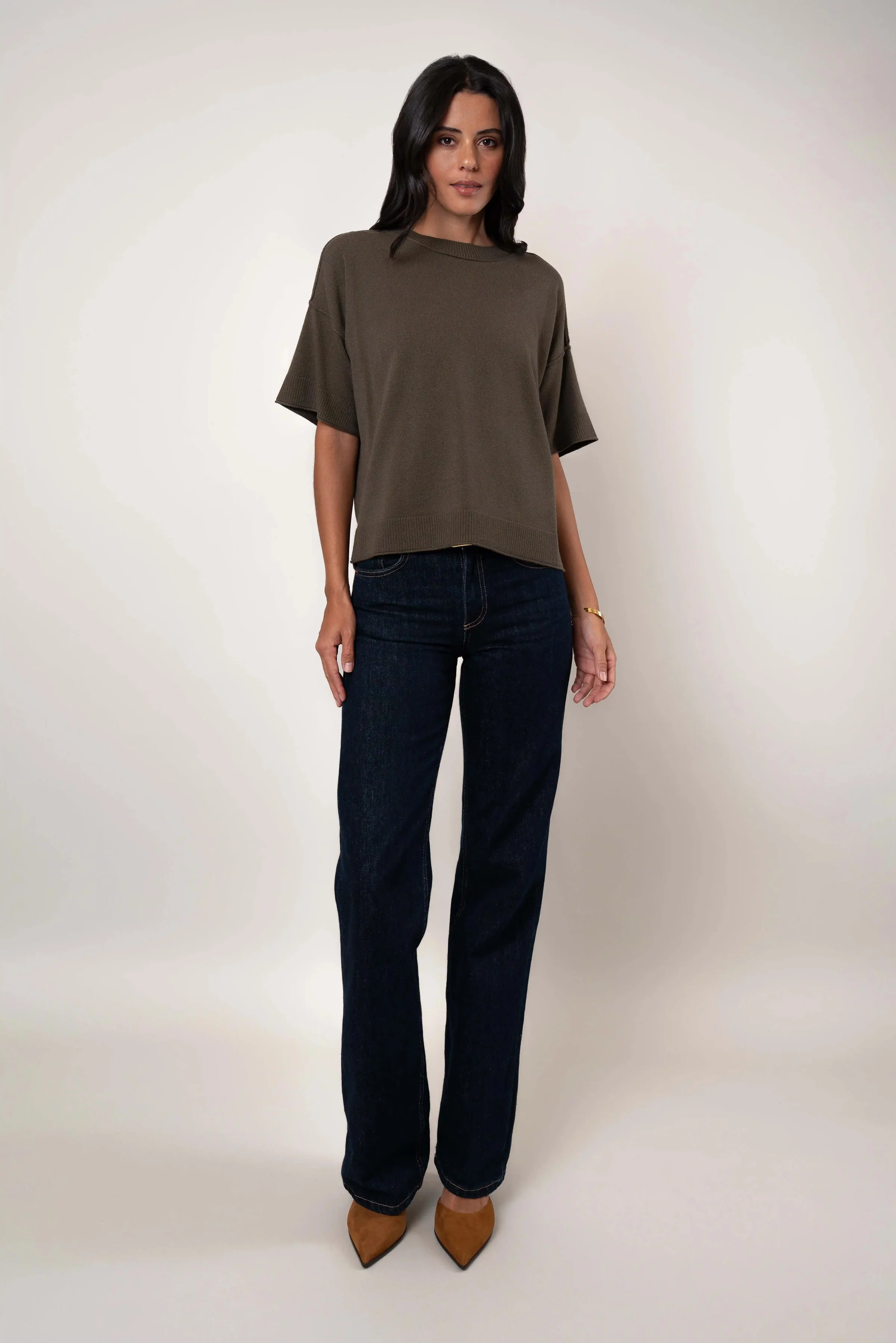 The Relaxed Knit Tee - Image 4