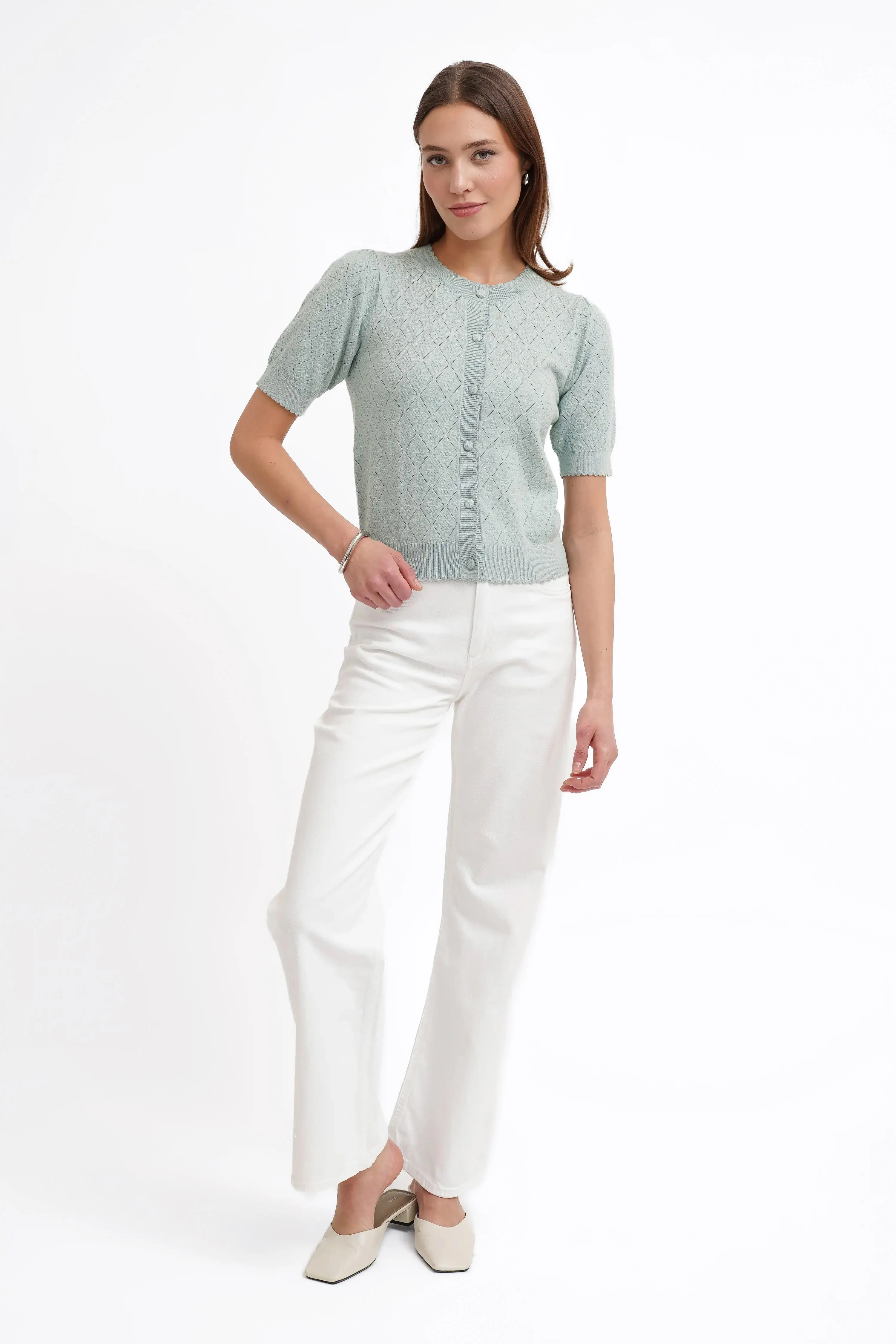 The Delicate Diamond Cardigan - Image 3