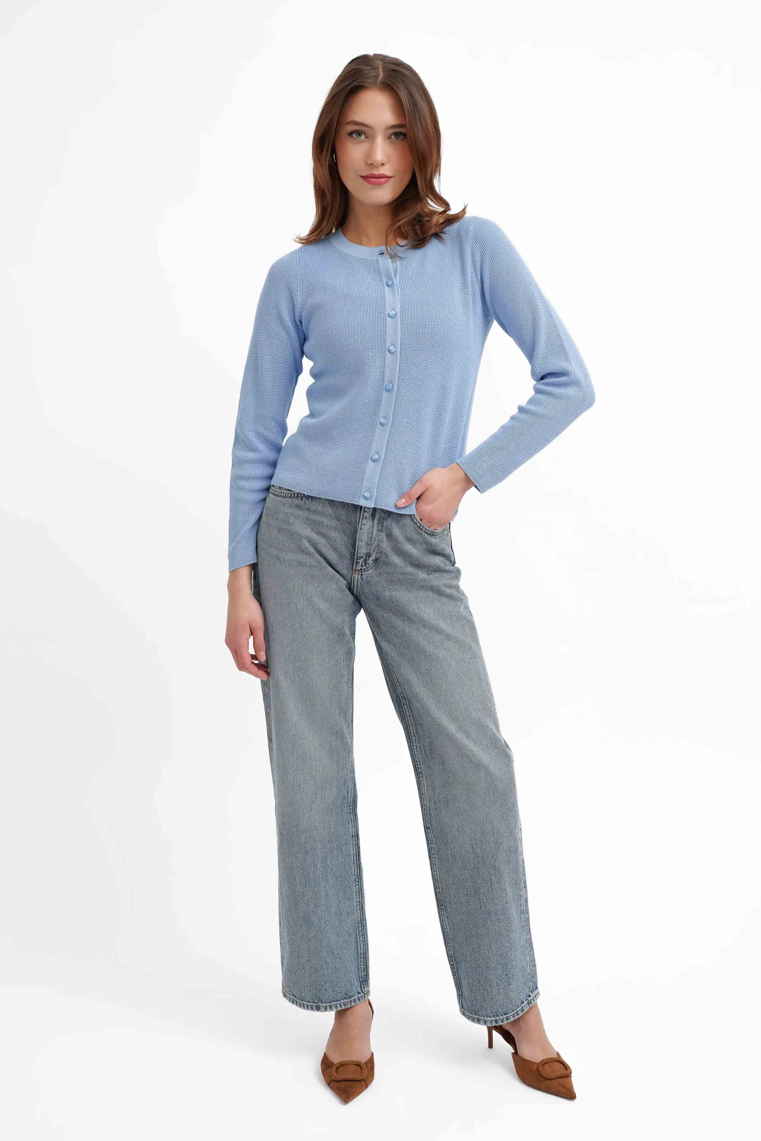 The Everyday Button Cardigan - Image 4