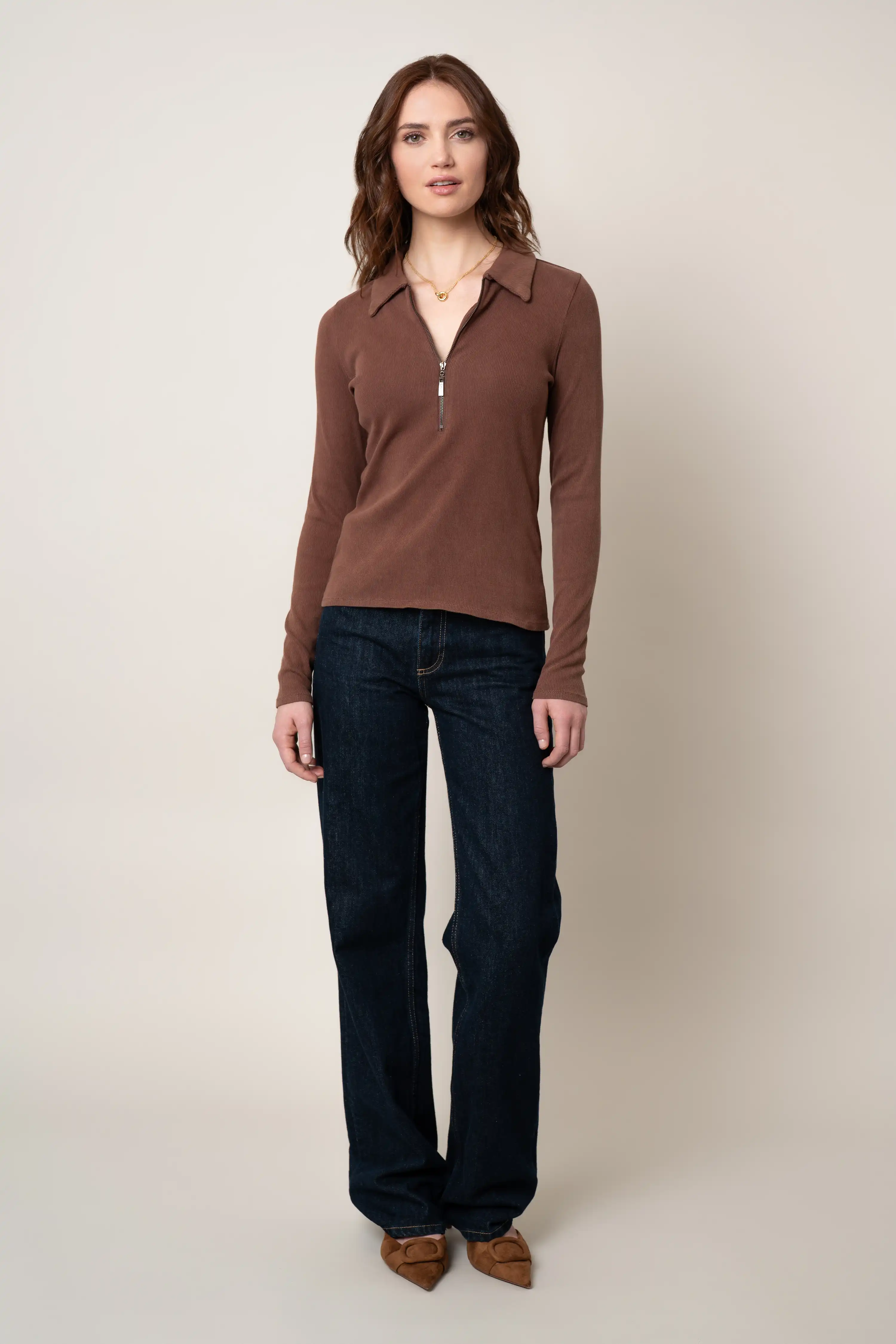 The Half-Zip Collared Knit - Image 3