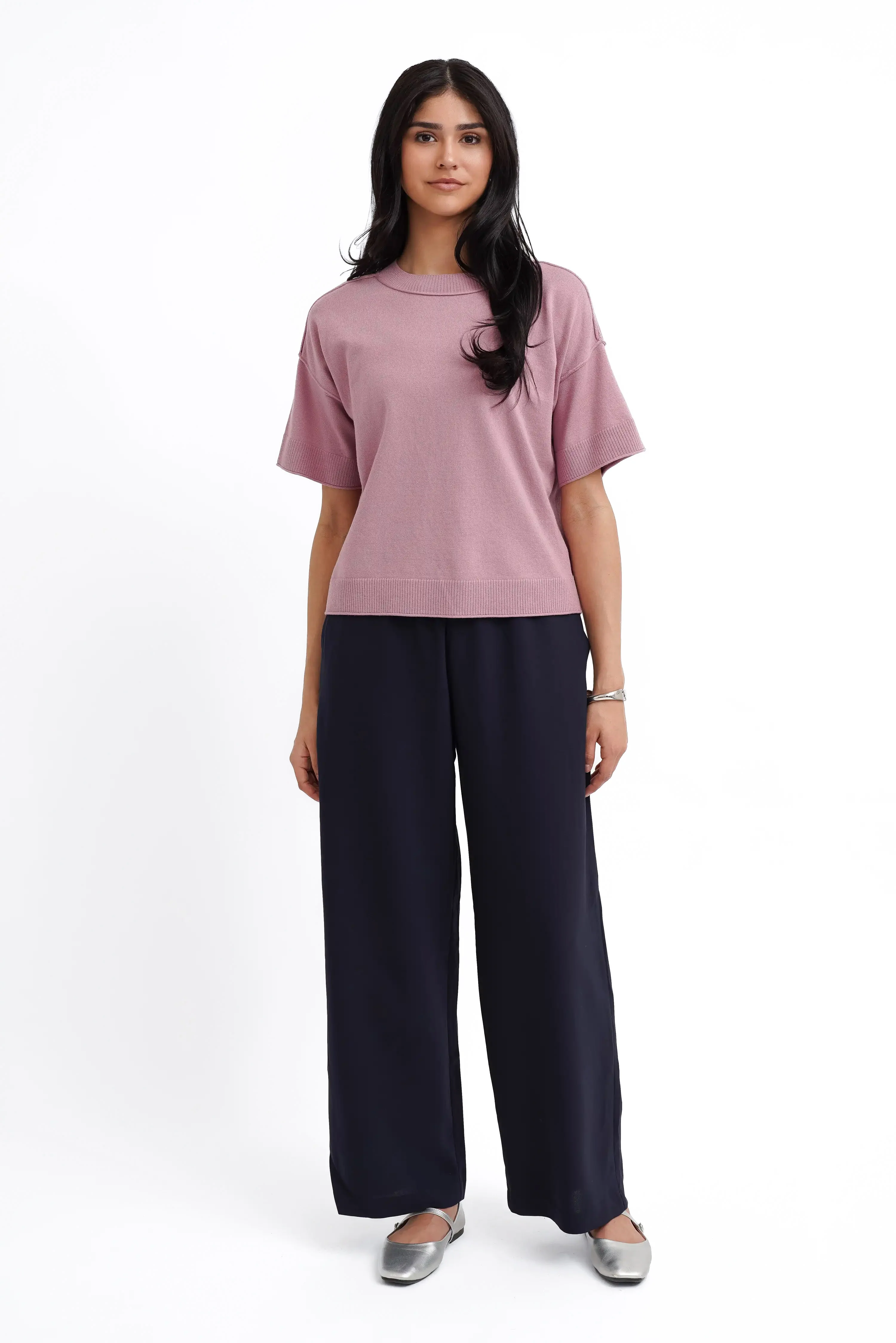 The Modern Boxy Knit Tee - Image 3