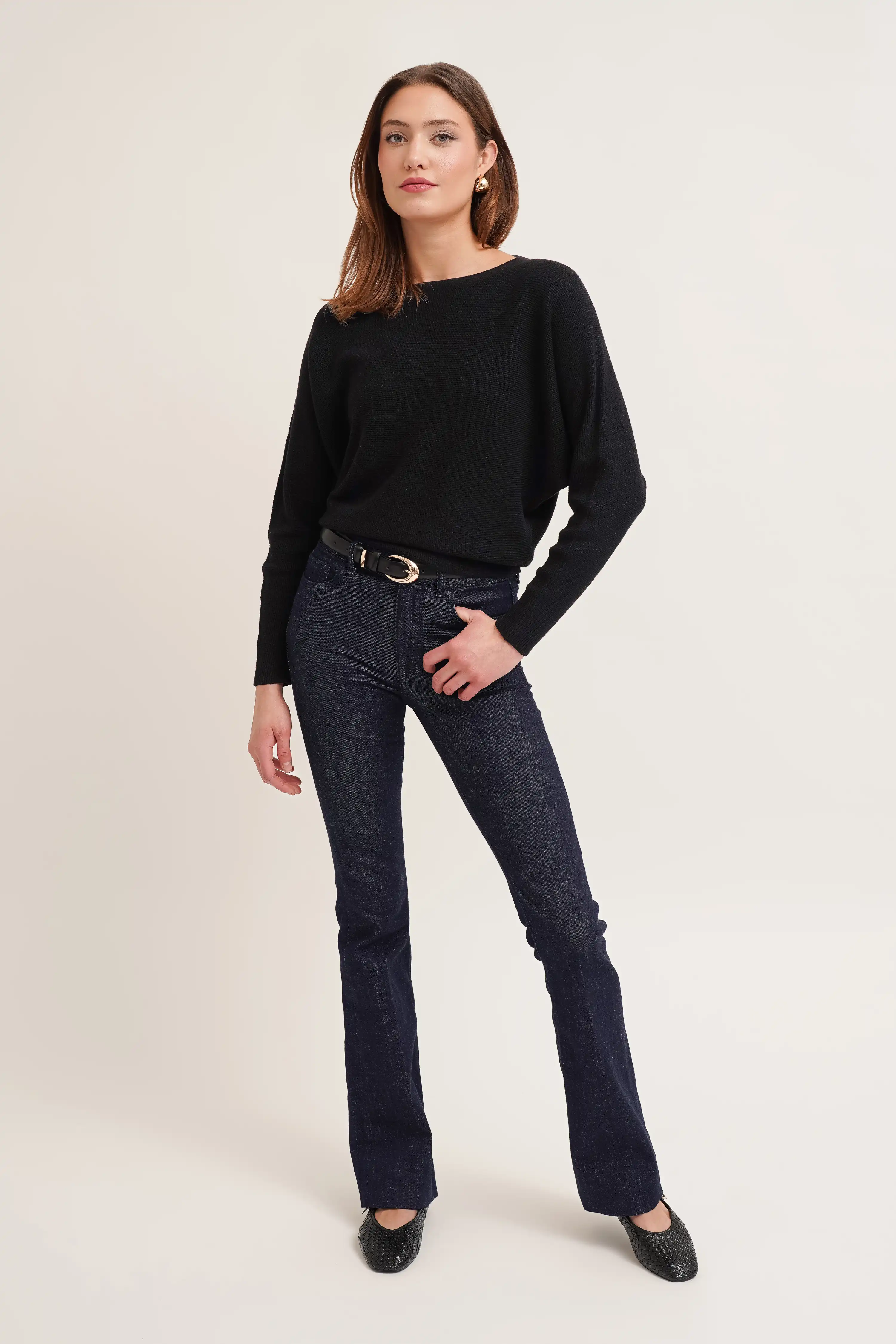 The Sculpted Dolman Knit