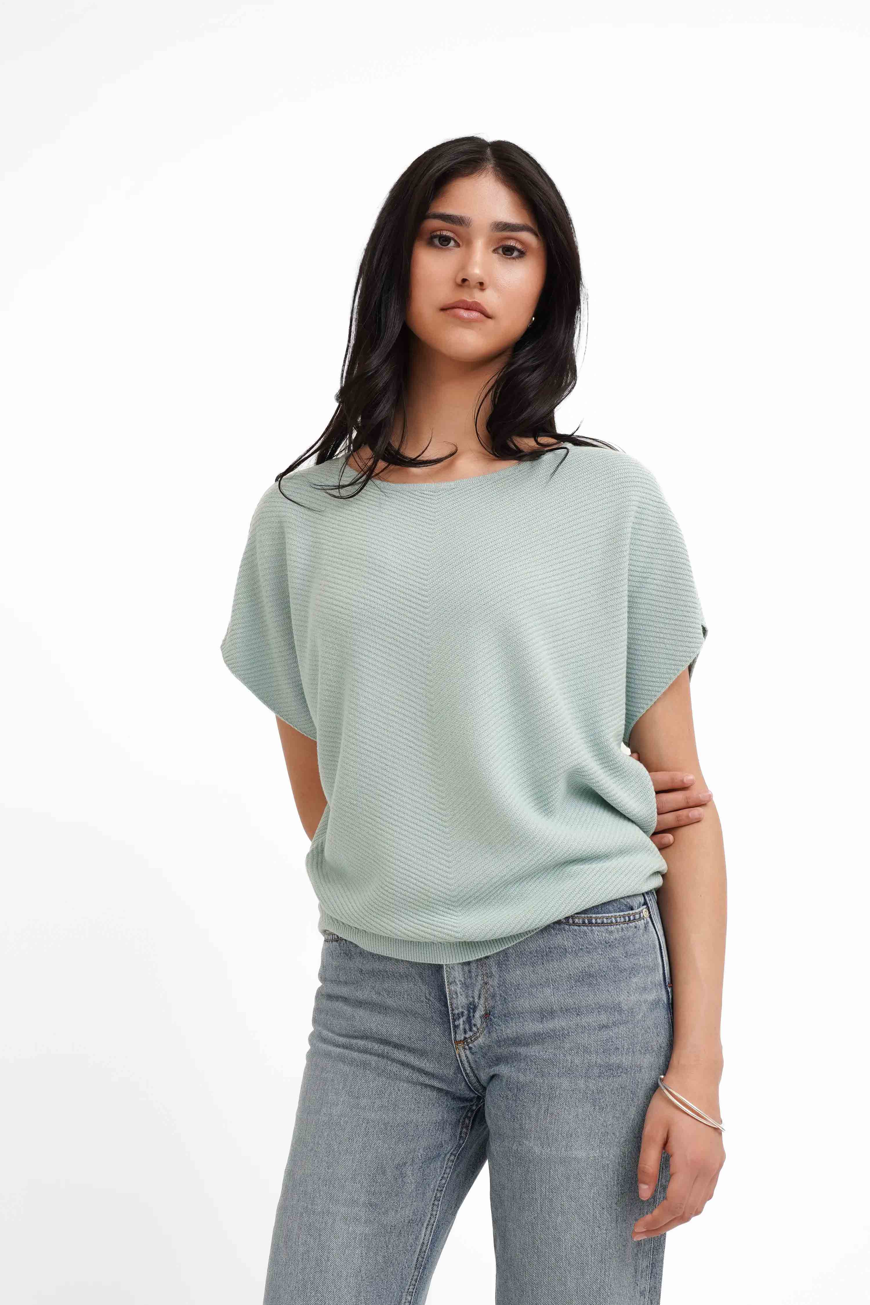 The Soft Chevron Knit