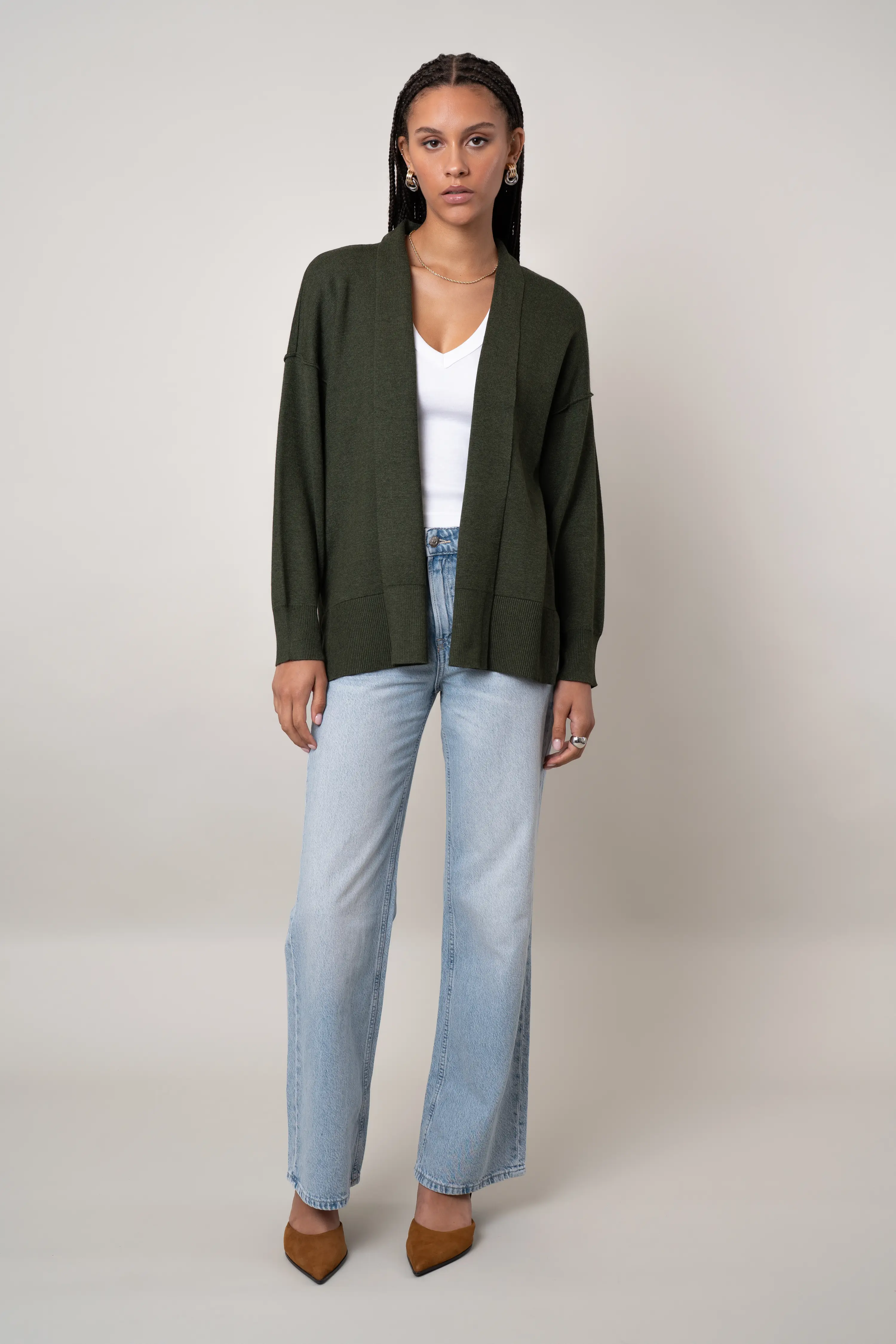 The Soft Drape Cardigan - Image 2