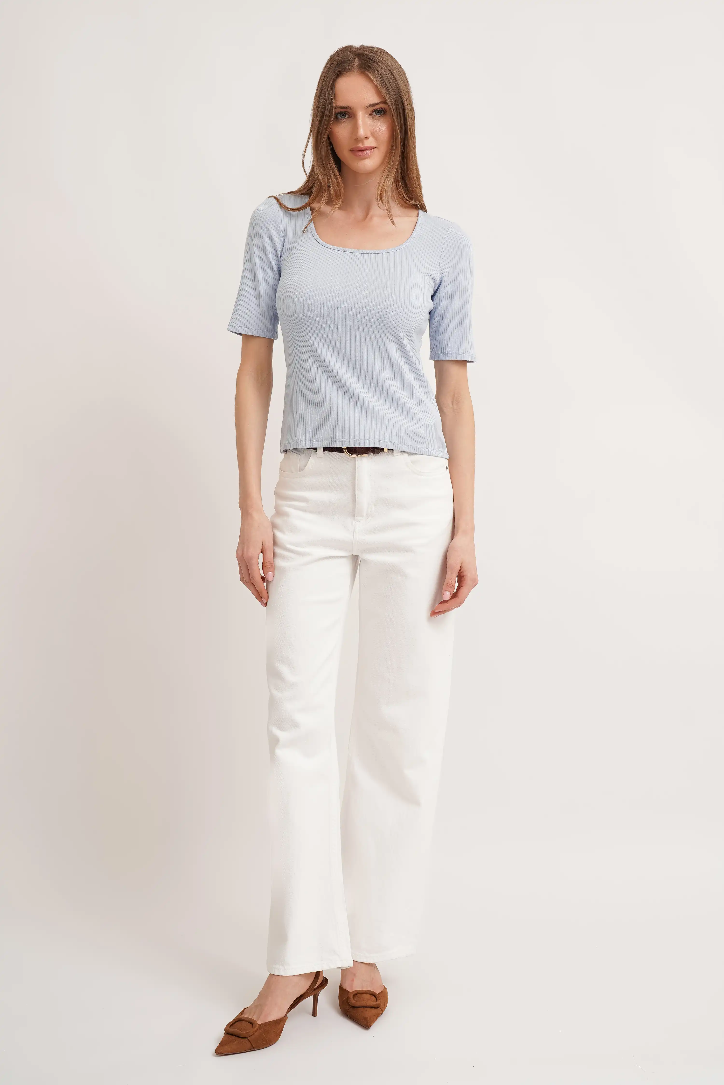 The Soft Square Neck Knit - Image 3