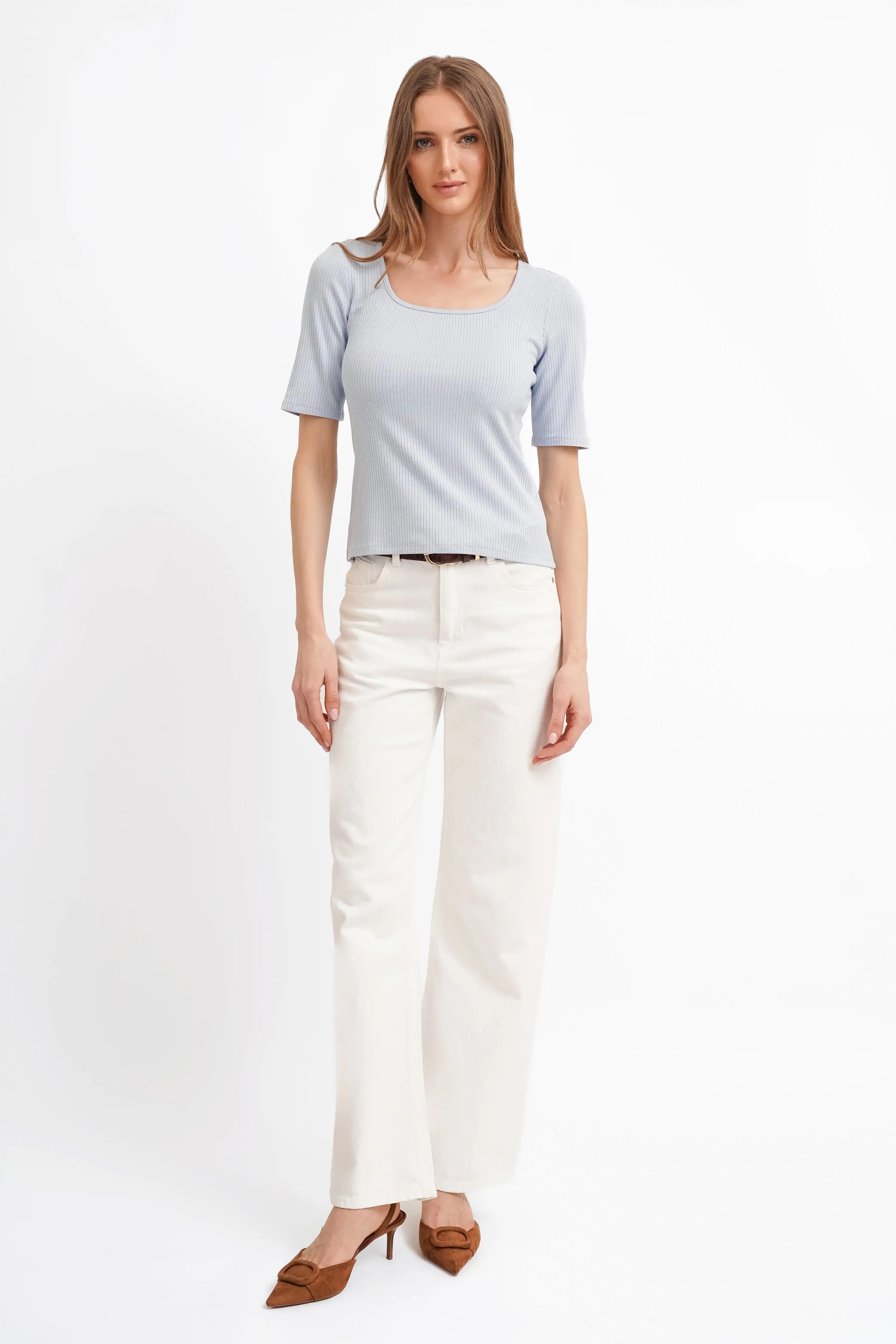 The Soft Square Neck Knit - Image 6