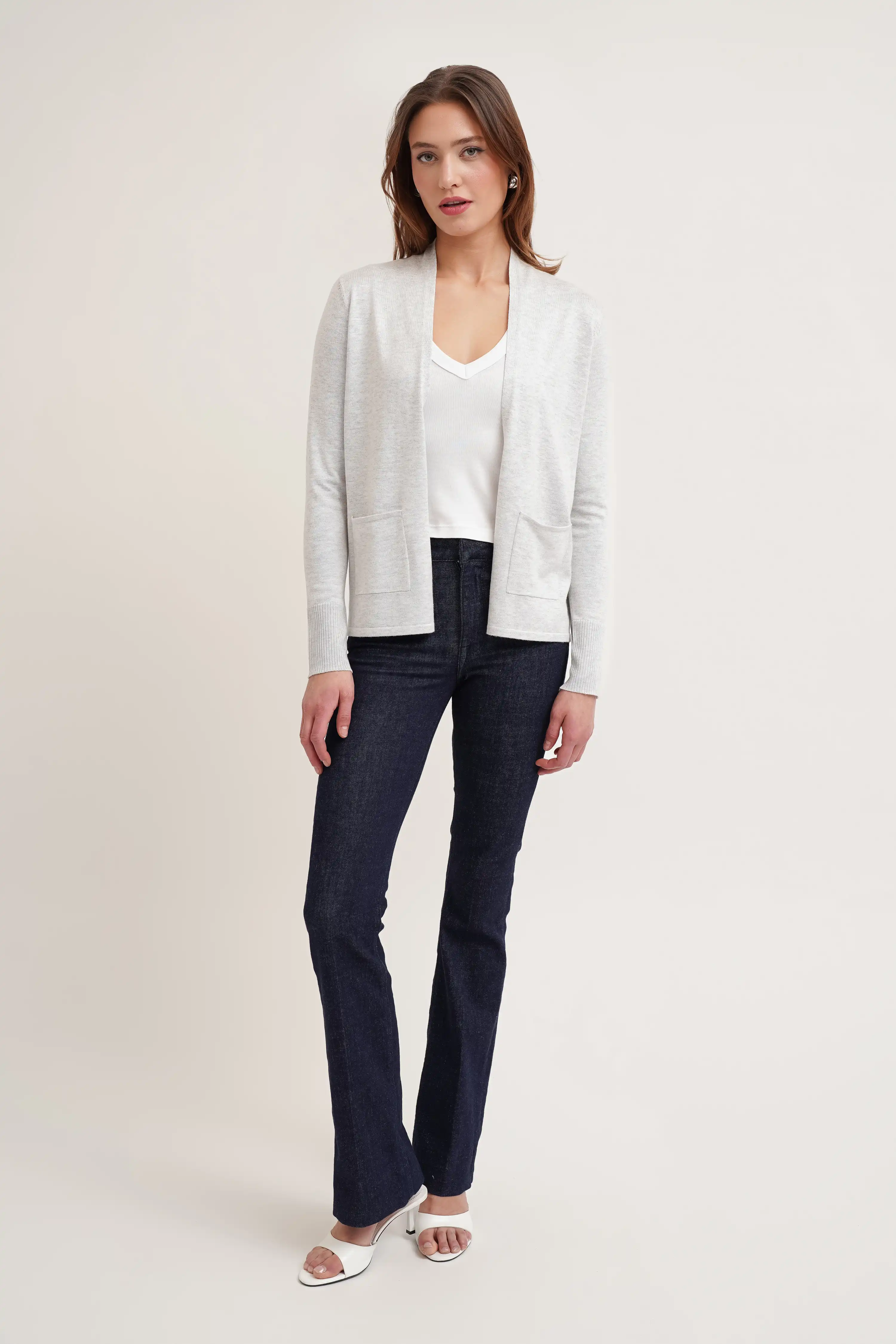 The Soft Structure Open Cardigan - Image 3