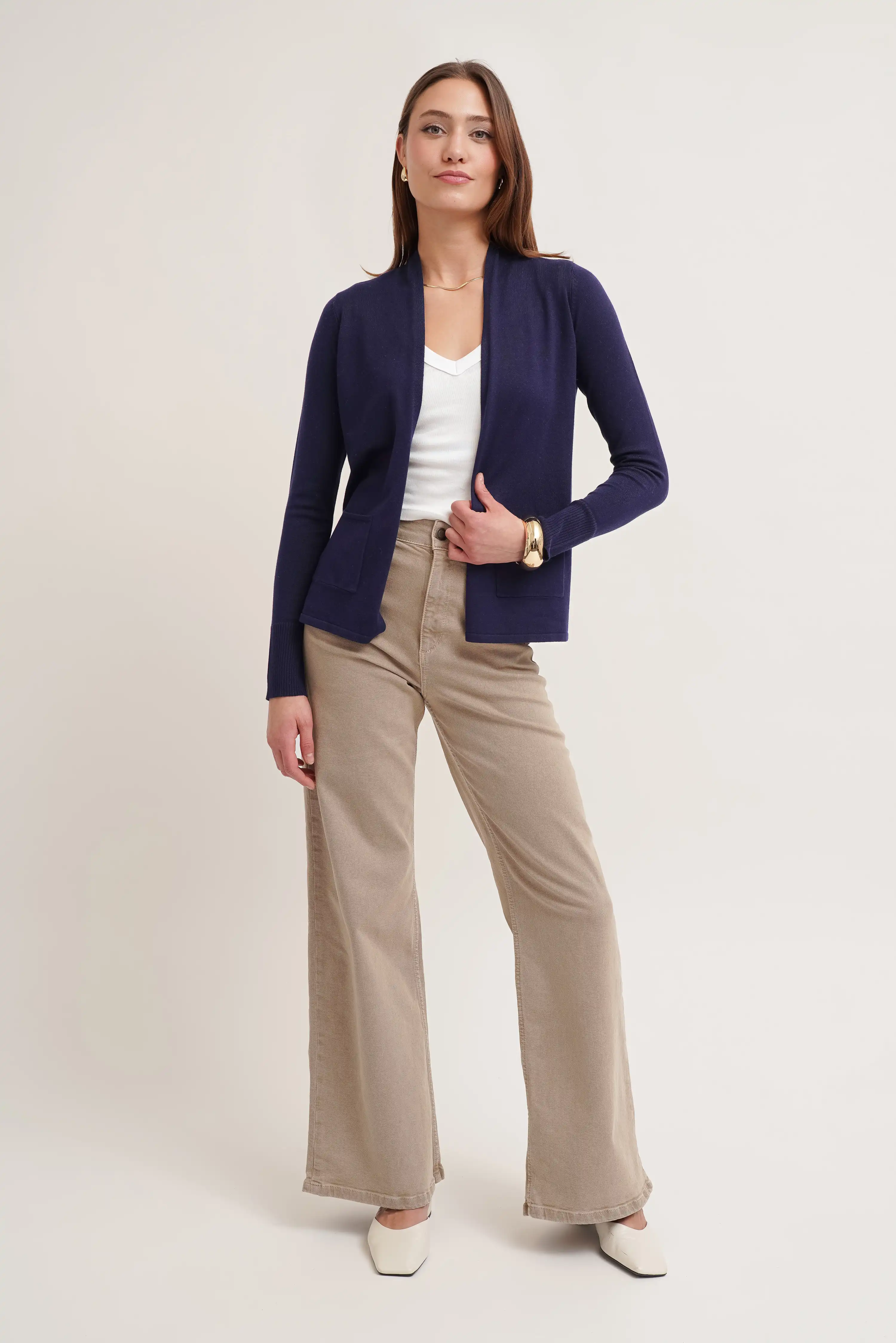 The Soft Structure Open Cardigan - Image 4