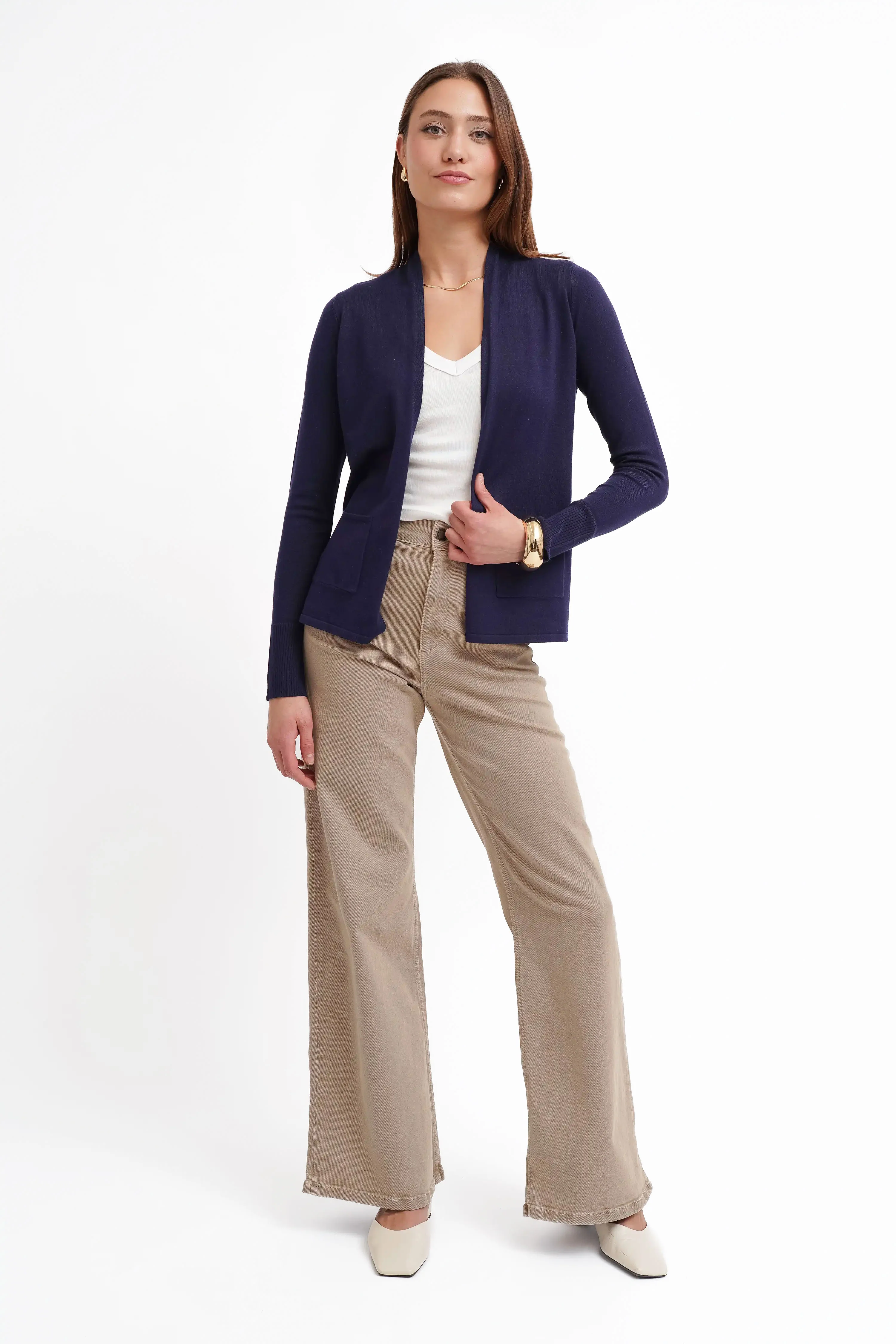 The Soft Structure Open Cardigan - Image 8