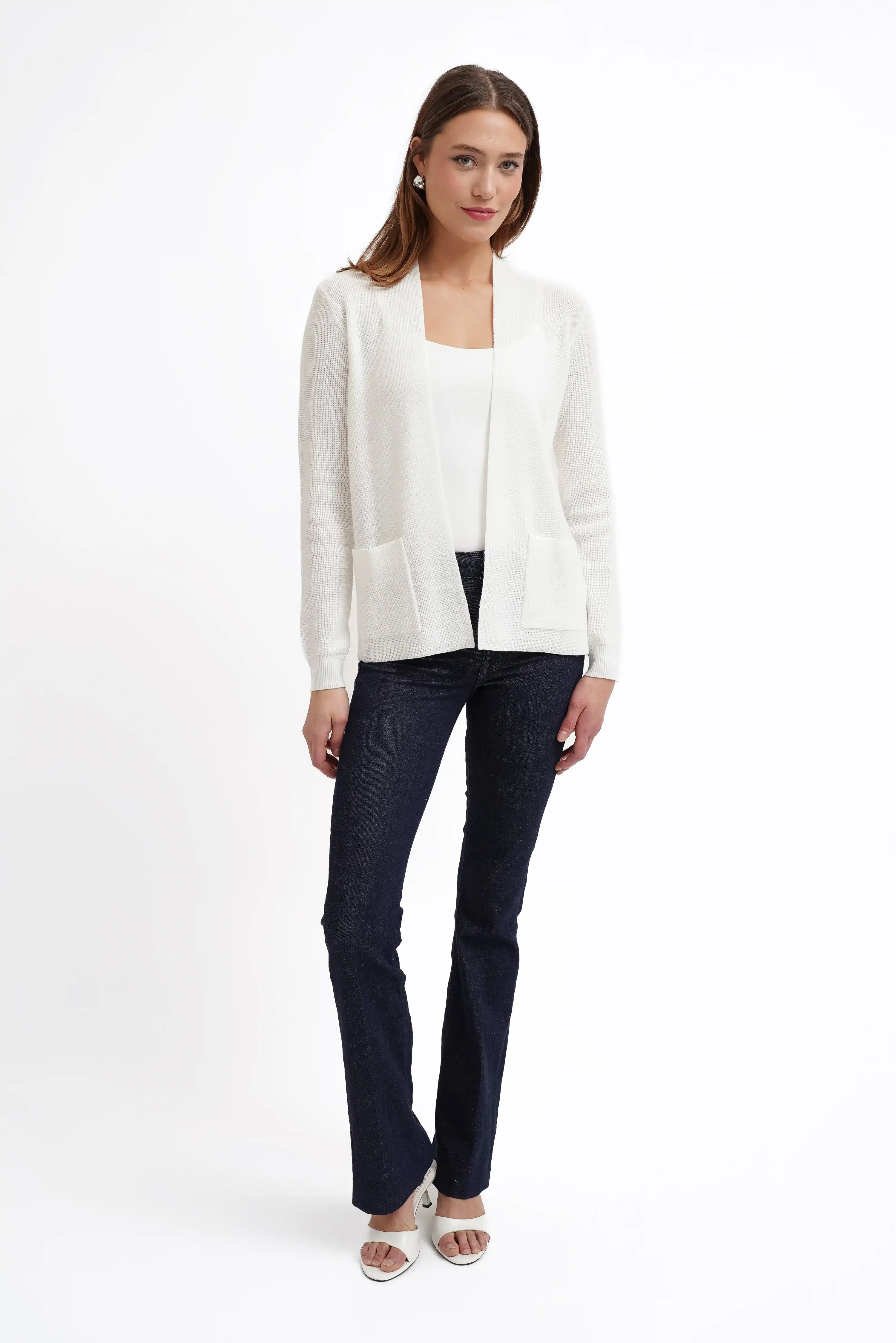 The Soft Structure Pocket Open Cardigan - Image 3
