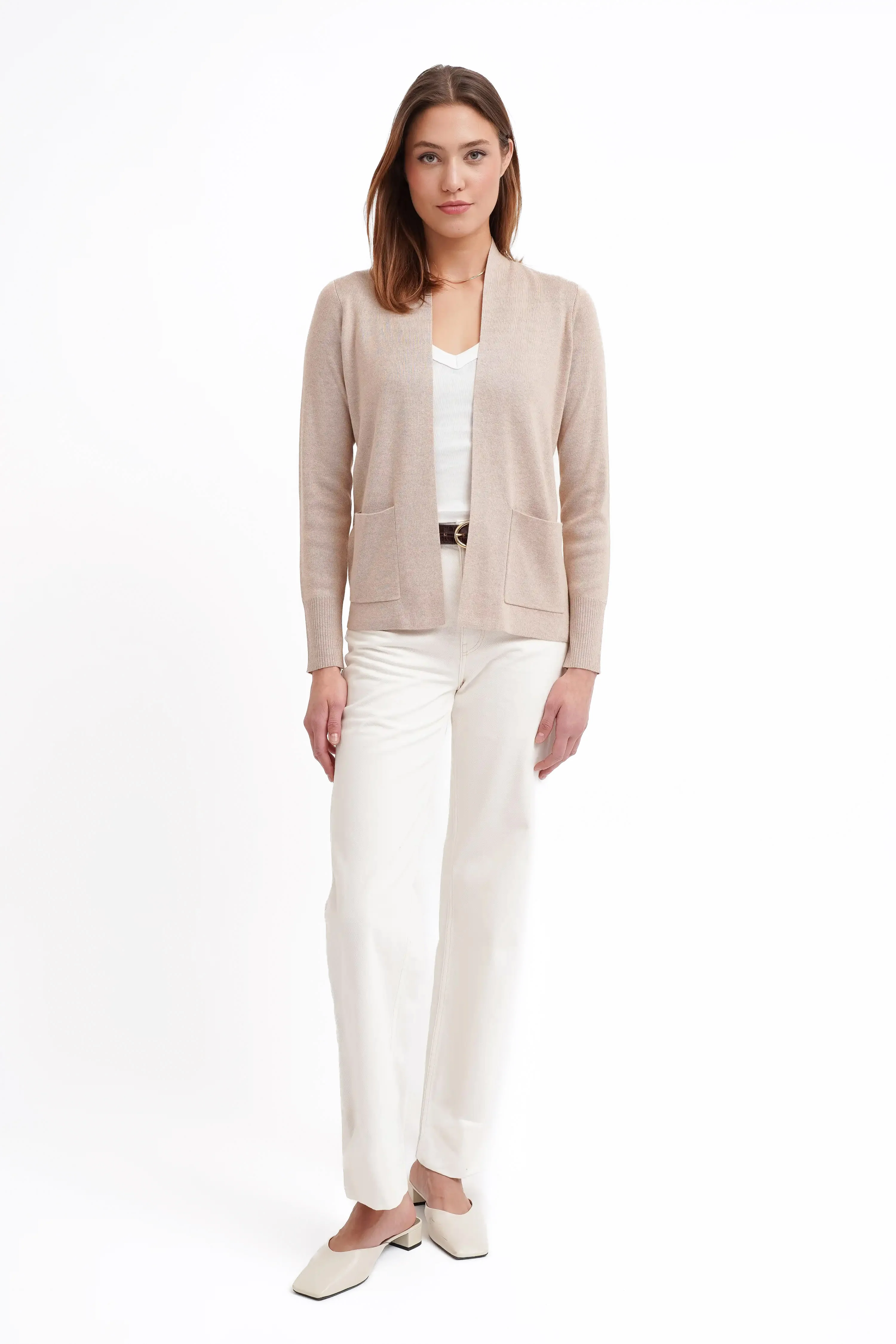 The Tailored Open Cardigan - Image 2